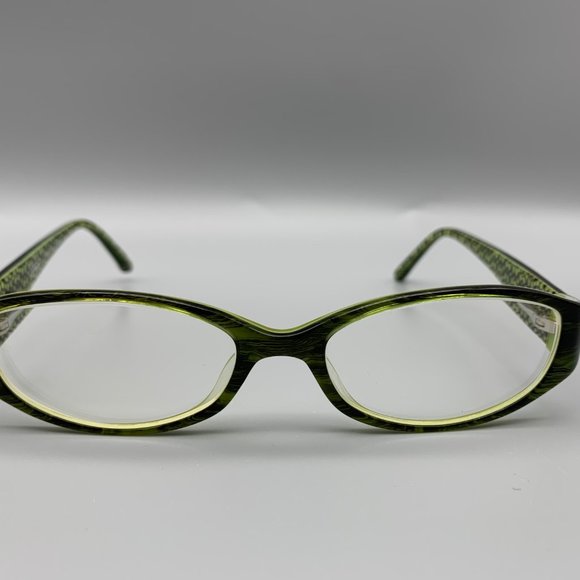 Coach Lannie Bottle Green Oval Glasses - Picture 5 of 10